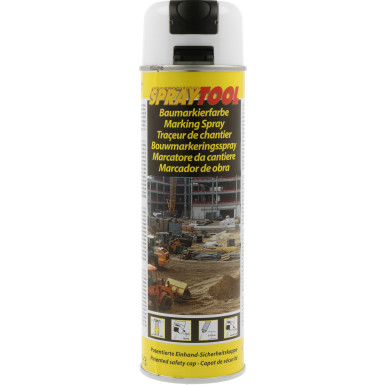Colormark Spraytool Baum Baustellen Markierer weiss 500ml 289835 Colormark Spraytool Baum Baustellen Markierer weiss 500ml 289835