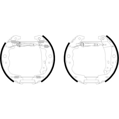 BREMSBACKENSATZ Shoe Kit Pro 84069301 BREMSBACKENSATZ Shoe Kit Pro 84069301