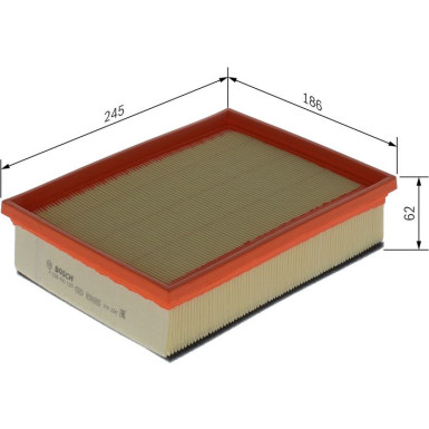 Luftfilter F 026 400 120 Luftfilter F 026 400 120