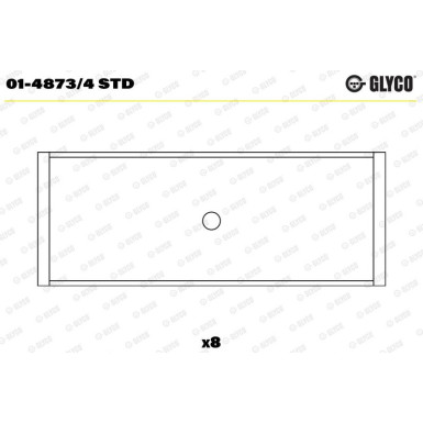 PLEUELLAGER 01-4873/4 STD PLEUELLAGER 01-4873/4 STD
