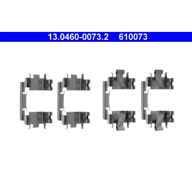 ATE Zubehör, Bremsbeläge 13.0460-0073.2 ATE Zubehör, Bremsbeläge 13.0460-0073.2