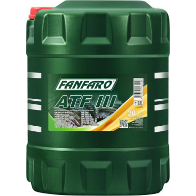 Fanfaro ATF III Automatikgetriebeöl 20L FF8603-20 Fanfaro ATF III Automatikgetriebeöl 20L FF8603-20