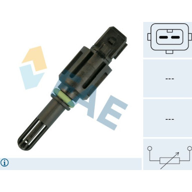 FAE Sensor, Ansauglufttemperatur 33168 FAE Sensor, Ansauglufttemperatur 33168