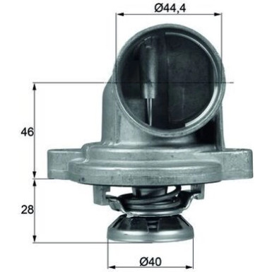Integralthermostat TI 23 80