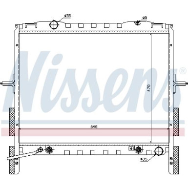 Wasserkühler PKW 66657 Wasserkühler PKW 66657