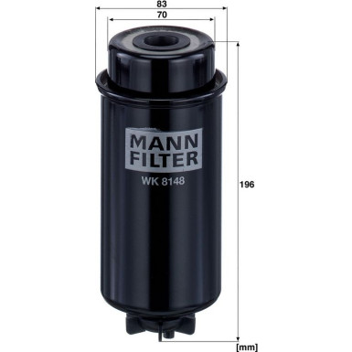 Mann & Hummel Kraftstofffilter LKW Caterpillar WK 8148
