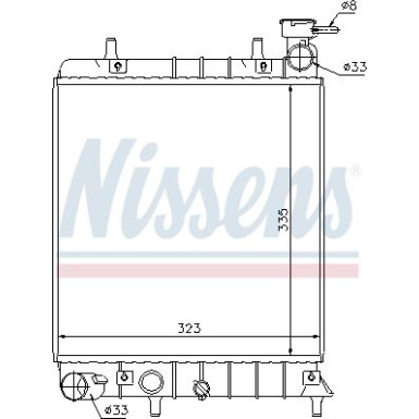 Wasserkühler PKW 67022 Wasserkühler PKW 67022