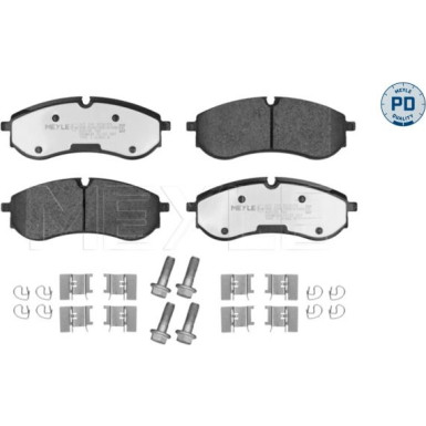Bremsbelagsatz, Scheibenbremse MEYLE-PD: Advanced performance and design 025 224 9220/PD Bremsbelagsatz, Scheibenbremse MEYLE-PD: Advanced performance and design 025 224 9220/PD