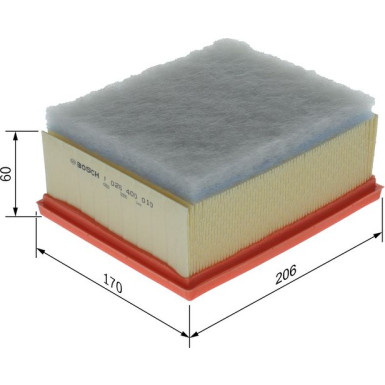 Luftfilter F 026 400 010 Luftfilter F 026 400 010
