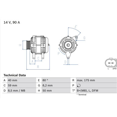 Lichtmaschine 0 986 041 310 Lichtmaschine 0 986 041 310