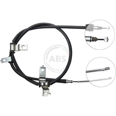 A.B.S. Handbremsseil Seilzug Festellbremse K15368 A.B.S. Handbremsseil Seilzug Festellbremse K15368