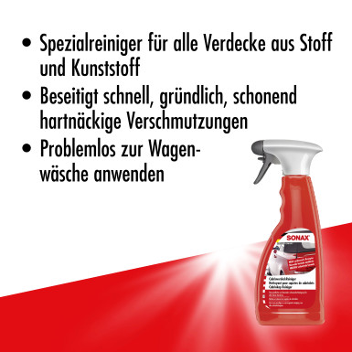 Sonax Cabrioverdeckreiniger 500ml 03092000 Sonax Cabrioverdeckreiniger 500ml 03092000
