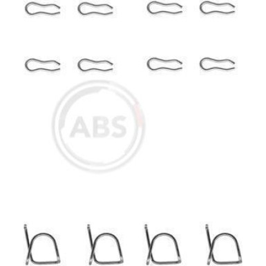 A.B.S. Zubehör, Bremsbeläge 0939Q A.B.S. Zubehör, Bremsbeläge 0939Q
