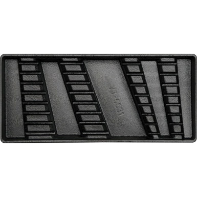 Schubladeneinlage Pvc Leer für 16 X Maul-Ring-Schlüssel 6-21 YT-55311 Schubladeneinlage Pvc Leer für 16 X Maul-Ring-Schlüssel 6-21 YT-55311