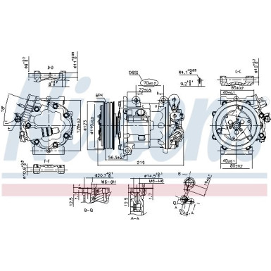 Kompressor PKW Peugeot 407 04 FIRST FIT 89362