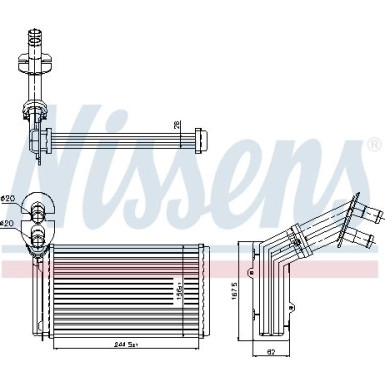 Heizkühler PKW VW Sharan 95-10 73973