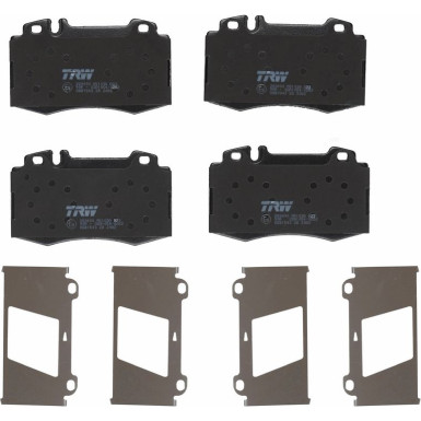 Bremsklötze VA SUV/LCV MERCEDES W203,W211,W220,R230,R171 98 COTEC GDB1543