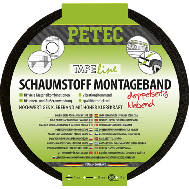 Petec Montageband 19 mm X 1 mm X 10 M 87200 Petec Montageband 19 mm X 1 mm X 10 M 87200