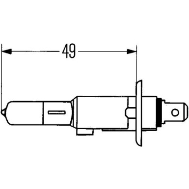 HELLA Glühlampe, Hauptscheinwerfer 8GH 002 089-153 HELLA Glühlampe, Hauptscheinwerfer 8GH 002 089-153
