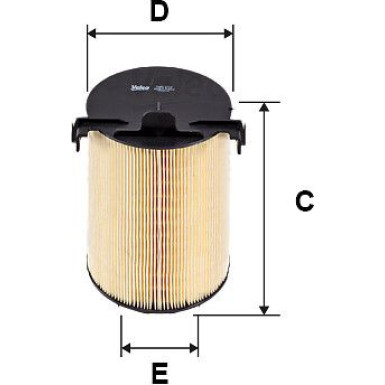 VALEO Luftfilter 585652