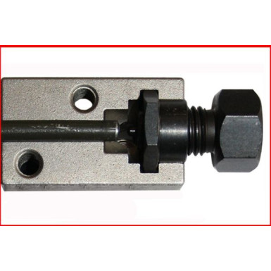 KS TOOLS FLAREFIXeco 4,75 mm Universal-Bremsleitungs-Crimpwerkzeug-Set, 4-teilig 122.1215
