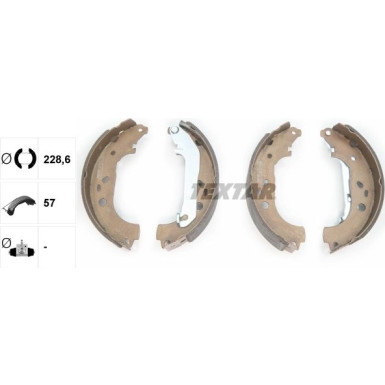 Bremsbacken Ford Transit Connect 02 91061400 Bremsbacken Ford Transit Connect 02 91061400