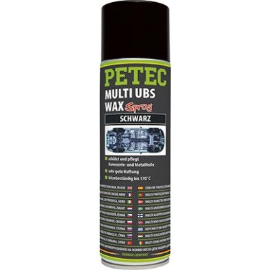 Petec Multi Ubs -Wax Schwarz 500ml Multi UBS Wax Spray schwarz 73460