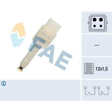 FAE Bremslichtschalter 24565 FAE Bremslichtschalter 24565