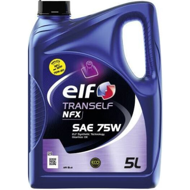 Elf Tranself NFX SAE 75W Schaltgetriebeöl 5 Liter ELF TRANSELF NFX SAE 75W 223530