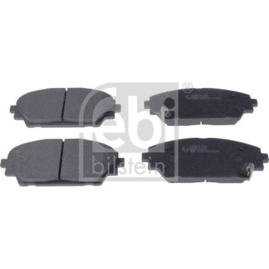 FEBI BILSTEIN Bremsbelagsatz, Scheibenbremse 116323 FEBI BILSTEIN Bremsbelagsatz, Scheibenbremse 116323