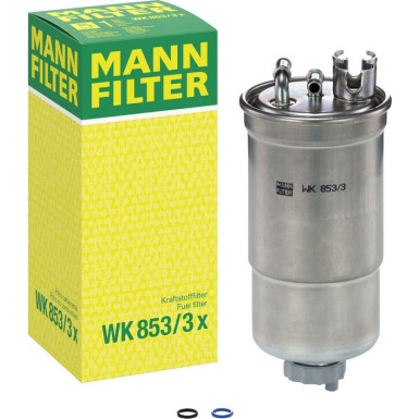 Mann & Hummel Kraftstofffilter PKW AUDI,SEAT,SKODA,VW WK 853/3 X