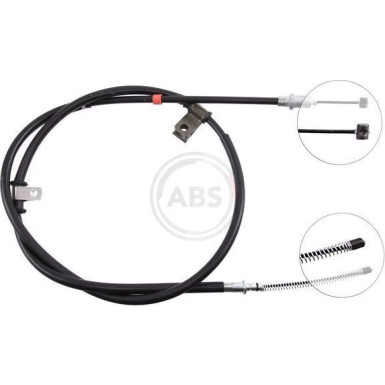 A.B.S. Handbremsseil Seilzug Festellbremse K14878