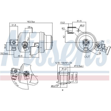 Trockner PKW MERCEDES W124 95023