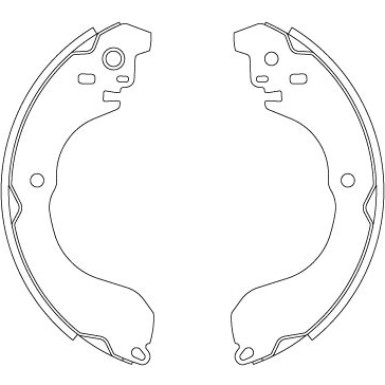 Bremsbacken GS8813