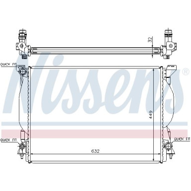 Wasserkühler PKW 60306A Wasserkühler PKW 60306A