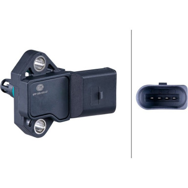 HELLA Sensor, Ladedruck 6PP 009 400-471 HELLA Sensor, Ladedruck 6PP 009 400-471