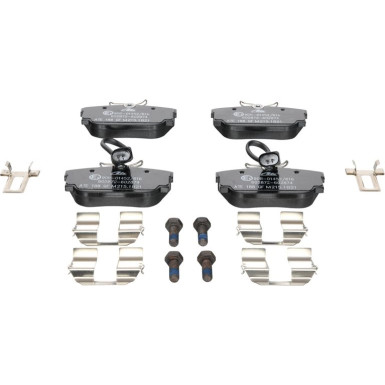 Bremsbelagsatz Vw T. Sharan 1.8-2.8 97-10/T4 90-03 13.0460-2872.2