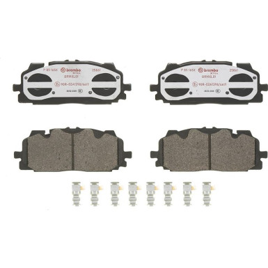 BREMBO Bremsklötze Xtra VA AUDI A4, A5, A8, Q5 VW Touareg 15 XTRA LINE P 85 165X