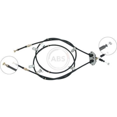 A.B.S. Handbremsseil Seilzug Festellbremse K19605 A.B.S. Handbremsseil Seilzug Festellbremse K19605