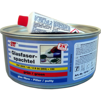 STC Glasfaserspachtel grün (2K Faserspachtel) 750g | 75787 STC Glasfaserspachtel grün (2K Faserspachtel) 750g | 75787