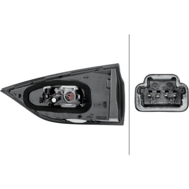 HECKLEUCHTE L HELLA RENAULT ESPACE V 15-23 2TZ 011 662-031