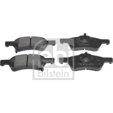 FEBI BILSTEIN Bremsbelagsatz, Scheibenbremse 175204 FEBI BILSTEIN Bremsbelagsatz, Scheibenbremse 175204