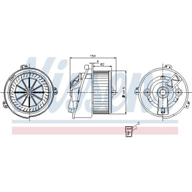 Innenraumgebläse FIAT DUCATO 87129