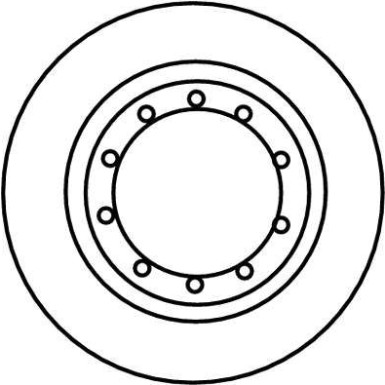 72 481 052 Bremsscheibe VA DF4329 72 481 052 Bremsscheibe VA DF4329
