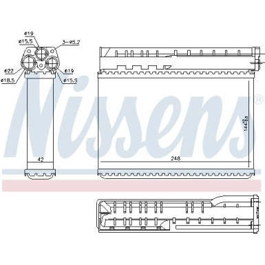 Heizkühler PKW 70512 Heizkühler PKW 70512