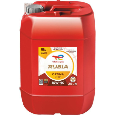 Total Optima 3100 Rubia 10W-40 20 Liter 2230053 Total Optima 3100 Rubia 10W-40 20 Liter 2230053
