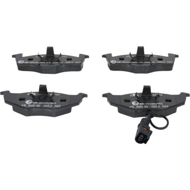 Bremsbelagsatz Vw P. Polo 1.2-2.0 01- Mit Sensor 13.0460-7164.2