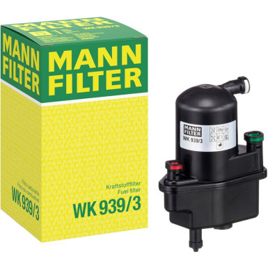 Mann & Hummel Kraftstofffilter PKW Renault Clio III,Modus 1,5dCi WK 939/3