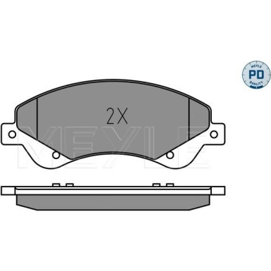 Bremsbelagsatz Ford P. Transit 2.2/2.4 06- (260/2 MEYLE-PD: Advanced performance and design 025 244 8518/PD