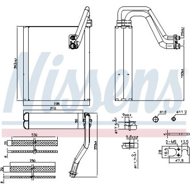 Verdampfer PKW Land Rover Freelander 2.2 TD4 07 92427